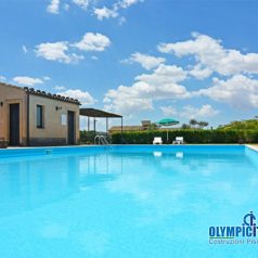 Costruzione piscina agriturismo sicilia