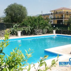 Costruzione Piscina Villa Catania Etna